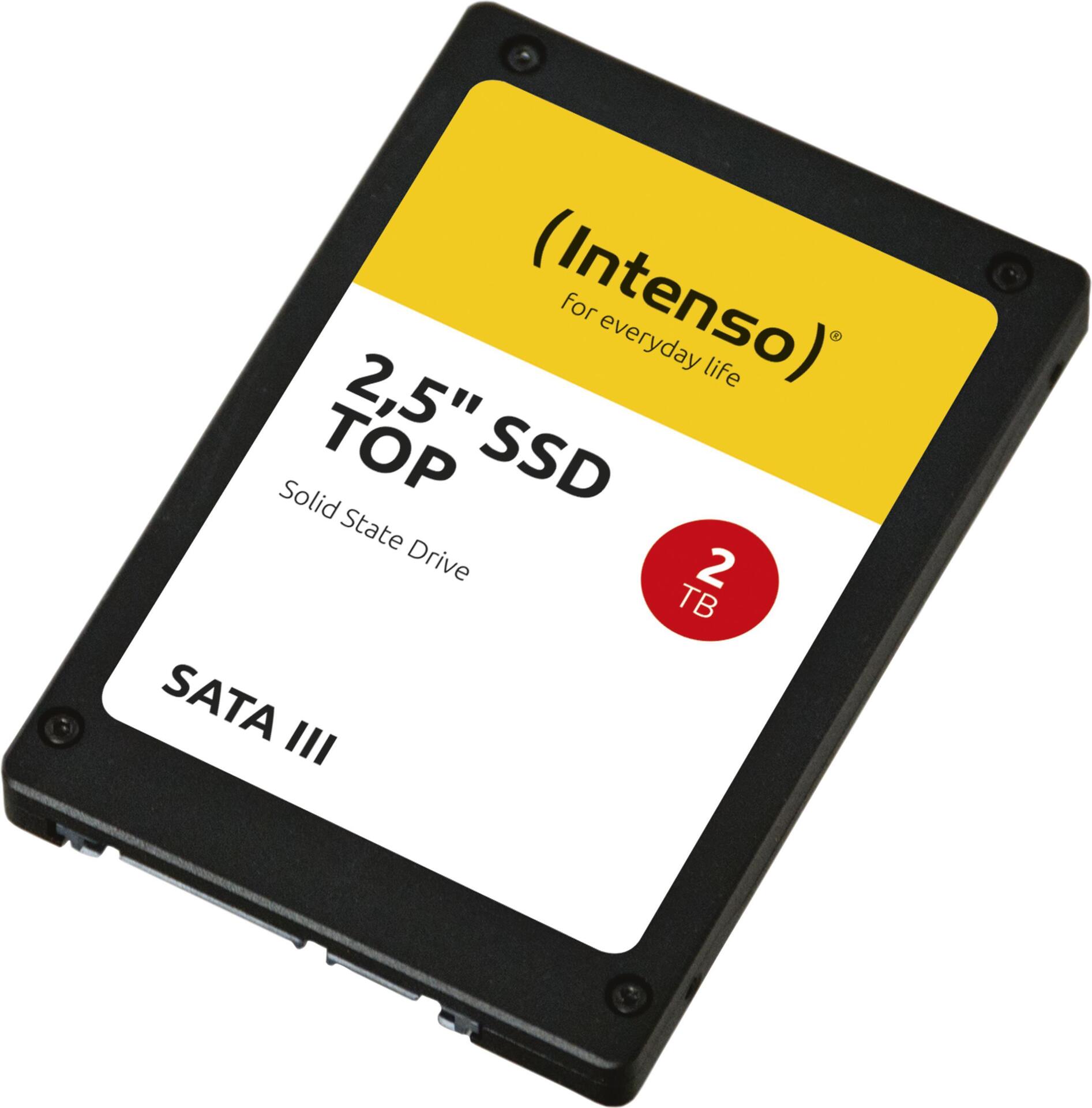 Купить Intenso TOP - SSD - 2TB - intern - 2.5" (6,4 cm) - SATA 6Gb/s (3812470) в магазине wardena.ru