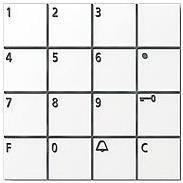 Купить Siedle COM 611-02 W - Tastatur - Weiß - Siedle - 140 mA - 99 mm - 27 mm (200036516-00) в магазине wardena.ru