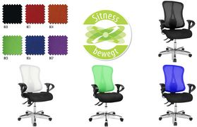 Купить Topstar Bürodrehstuhl "Sitness 228,60cm (90"), schwarz Bezug: 100 % Polyester, ergonomischer Contoursitz mit - 1 Stück (SU69U2 BC00) в магазине wardena.ru