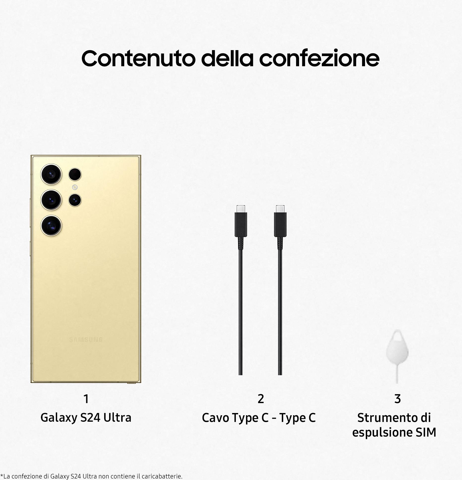 Купить Samsung Galaxy S24 Ultra - 5G Smartphone - Dual-SIM - RAM 12 GB / Interner Speicher 256 GB - OLED-Display - 6.8" - 3120 x 1440 Pixel (120 Hz) - 4x x Rückkamera 200 MP, 50 MP, 12 MP, 10 MP - front camera 12 MP - Titanium (SM-S928BZYGEUE) в магазине wardena.ru