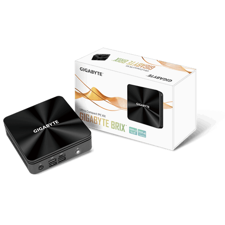 Купить Gigabyte BRIX GB-BRi3-10110 (rev. 1.0) - Barebone - Ultra Compact PC Kit - 1 x Core i3 10110U / 2.1 GHz - RAM 0 GB - UHD Graphics - GigE (GB-BRI3-10110) в магазине wardena.ru