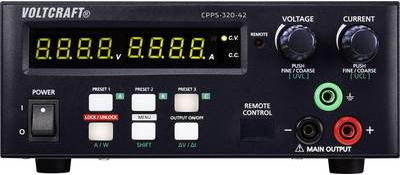 Купить VOLTCRAFT CPPS-320-42 Labornetzgerät, einstellbar 0.02 - 42 V/DC 0.01 - 20 A 320 W USB fernsteuerbar, programmierbar, Au (CPPS-320-42) в магазине wardena.ru