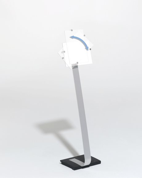 Купить DURABLE Info-Bodenständer CRYSTAL SIGN® STAND A4 1 ST 481823 в магазине wardena.ru