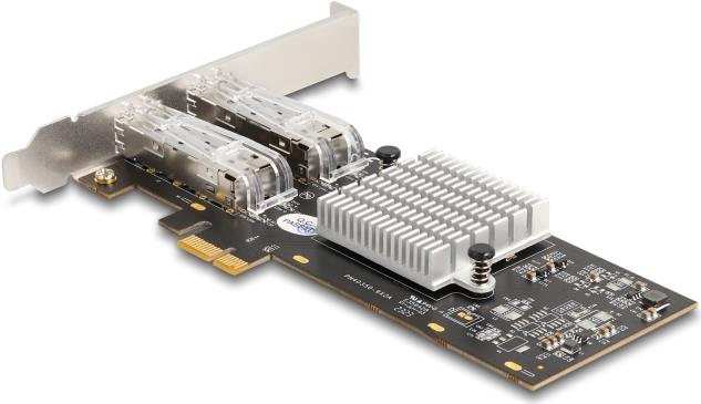 Купить Delock PCI Express x1 Karte zu 2 x SFP Slot Gigabit LAN i350 (88336) в магазине wardena.ru