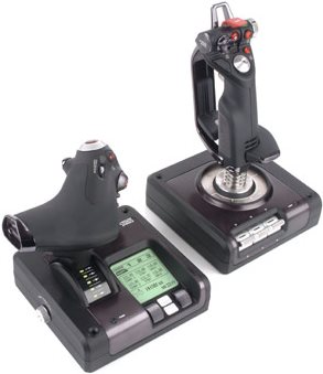 Купить Logitech Saitek Pro Flight X52 Pro Flight System - Joystick und Gasregler - verkabelt - für PC (945-000003) в магазине wardena.ru