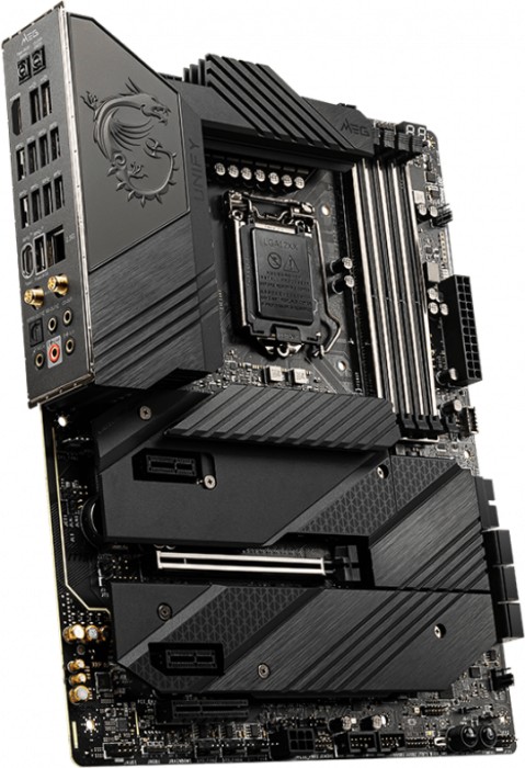 Купить MSI MEG Z590 UNIFY - Motherboard - ATX - LGA1200-Sockel - Z590 Chipsatz - USB-C Gen2, USB 3.2 Gen 1, USB 3.2 Gen 2, USB-C Gen 2x2 - 2.5 Gigabit LAN, Wi-Fi, Bluetooth - Onboard-Grafik (CPU erforderlich) - HD Audio (8-Kana (7D38-001R) в магазине wardena.ru