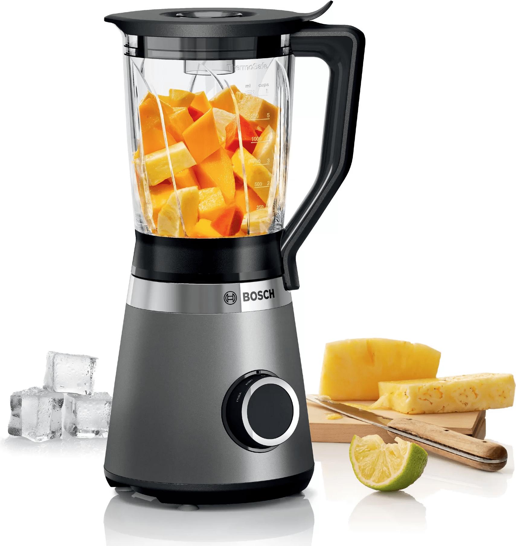 Купить Bosch MMB6172S Mixer Tischplatten-Mixer Schwarz - Edelstahl 1200 W (MMB6172S) в магазине wardena.ru