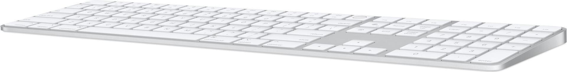 Купить Apple Magic Keyboard with Touch ID and Numeric Keypad - Tastatur - Bluetooth, USB-C - QWERTZ - Ungarisch - für iMac (Anfang 2021), Mac mini (Ende 2020), MacBook Air (Ende 2020), MacBook Pro (MK2C3MG/A) в магазине wardena.ru