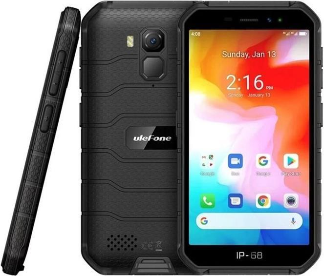 Купить Ulefone Armor X7 Pro 12,7 cm (5") Dual-SIM Android 10.0 4G Mikro-USB 4 GB 32 GB 4000 mAh Schwarz (UF-AX7P/BK) в магазине wardena.ru