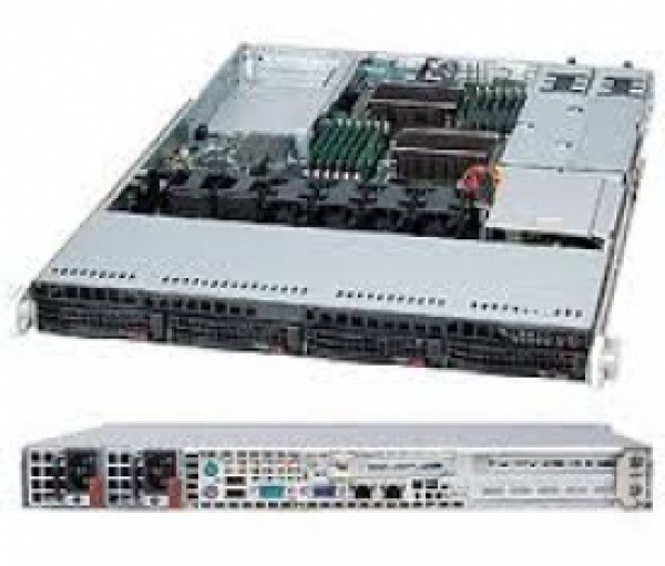 Купить Chassis Supermicro CSE-815TQC-R504WB 1U 500W Redundant Hot-Swap 4xHDD SATA/SAS в магазине wardena.ru