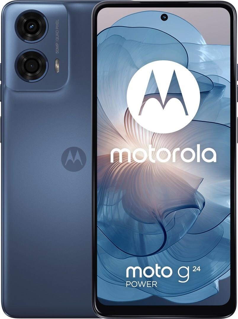 Купить Motorola Moto G24 Power 4G Dual SIM 256GB, 8GB RAM, Ink Blue (PB1E0000PL) в магазине wardena.ru