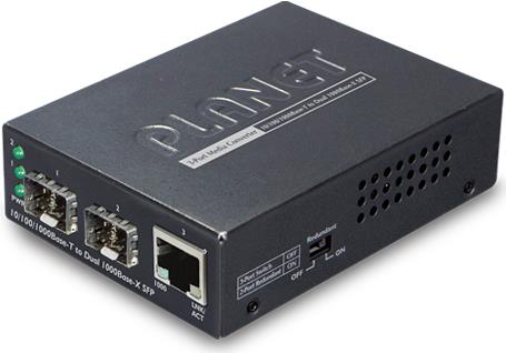 Купить PLANET GT-1205 Gigabit-Converter (2x SFP 1x RJ-45) (GT-1205A) в магазине wardena.ru