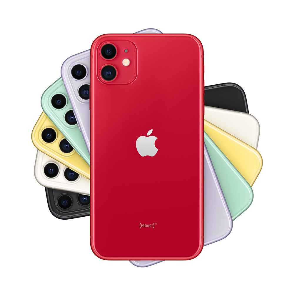 Купить Apple iPhone 11 - (PRODUCT) RED - 4G Smartphone - Dual-SIM / Interner Speicher 64 GB - LCD-Anzeige - 6.1" - 1792 x 828 Pixel - 2 x Rückkamera 12 MP, 12 MP - front camera 12 MP - Rot (MWLV2ZD/A) в магазине wardena.ru