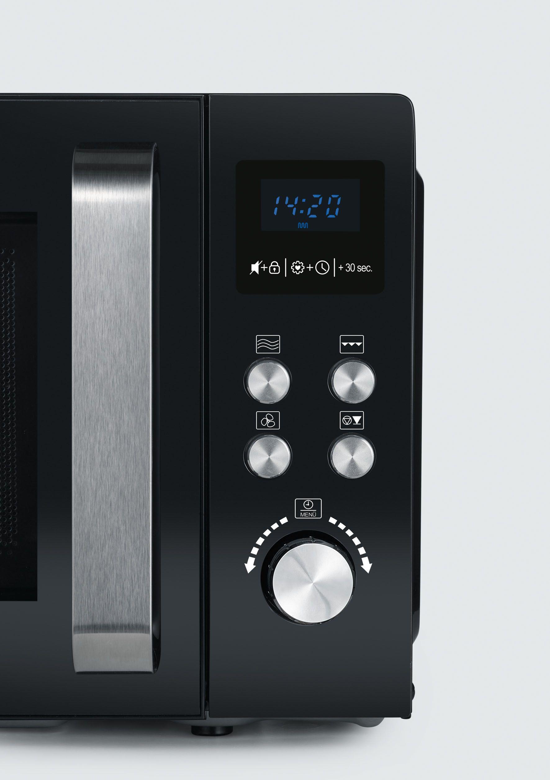 Купить Severin MW 7752 Über den Bereich Kombi-Mikrowelle 25 l 900 W Schwarz - Edelstahl (MW7752) в магазине wardena.ru