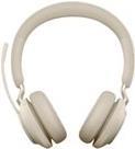 Купить GN Jabra Jabra Evolve2 65 MS Stereo - Headset - On-Ear - Bluetooth - kabellos - USB-C - Geräuschisolierung - beige (26599-999-888) в магазине wardena.ru
