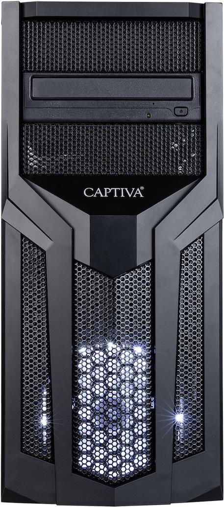 Купить Captiva G7IG 20V1 i5-10400F Tower Intel® Core™ i5 Prozessoren der 10. Generation 8 GB DDR4-SDRAM 1480 GB HDD+SSD Windows 10 Home PC Schwarz (55838) в магазине wardena.ru