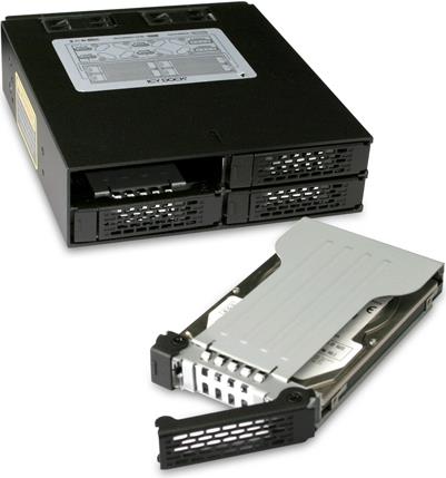 Купить Cremax ICY Dock MB994SP-4S - Gehäuse für Speicherlaufwerke mit Lüfter - 6.4 cm (2.5") - 13,3 cm bis 6,4 cm (5,25" bis 6,40cm (2.5")) - Schwarz (MB994SP-4S) в магазине wardena.ru