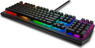 Купить Dell Alienware AW410K - Tastatur - hintergrundbeleuchtet - USB - QWERTY - USA International - Tastenschalter: CHERRY MX Brown - Die dunkle Seite des Mondes - für Alienware Area-51, Aurora, M15, M17, G5, G7 (545-BBDK) в магазине wardena.ru