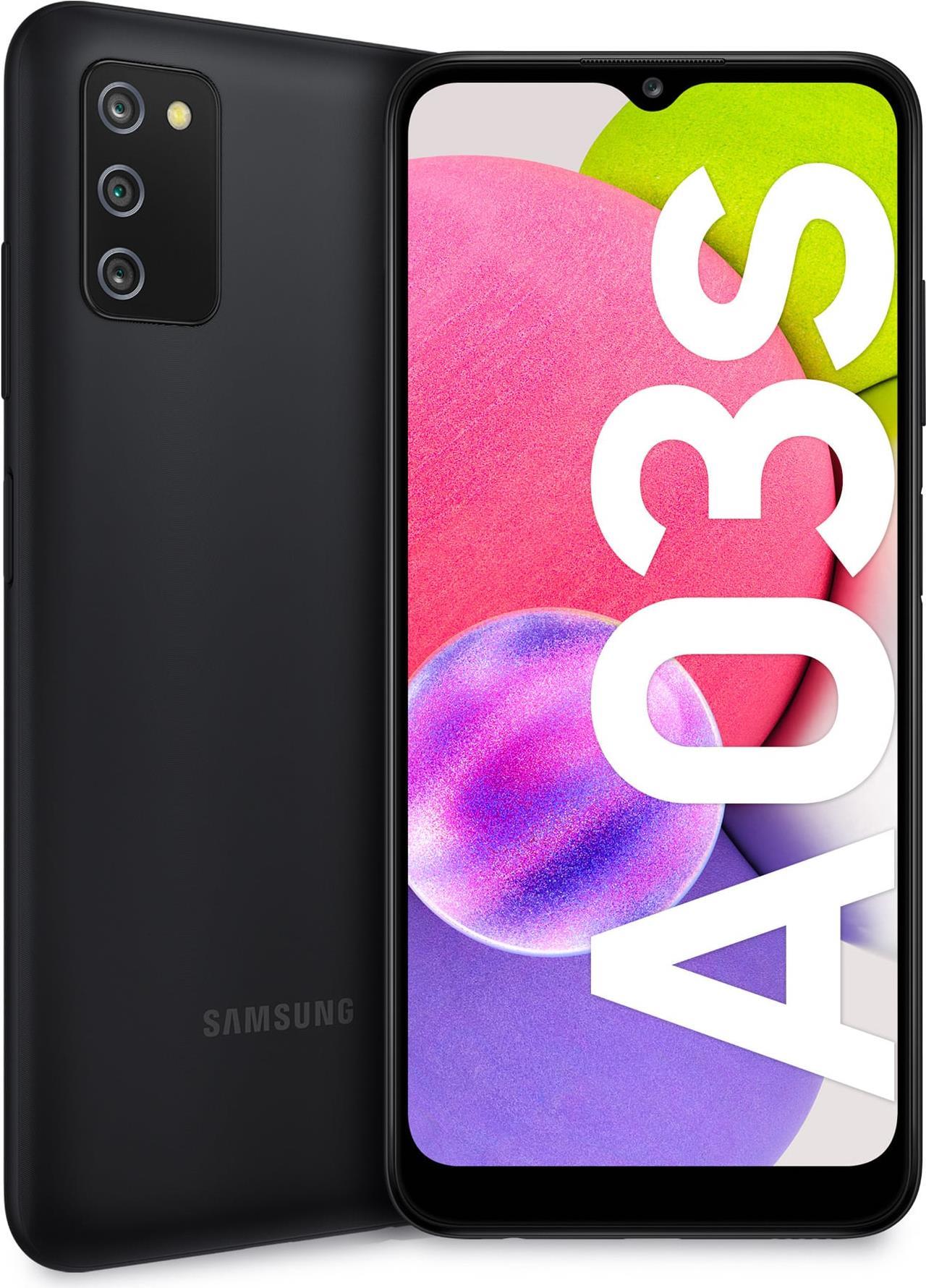 Купить Samsung Galaxy A03s SM-A037GZKNEUE Smartphone 16,5 cm (6.5" ) Dual-SIM Android 11 4G USB Typ-C 3 GB 32 GB 5000 mAh Schwarz (SM-A037GZKNEUB-EU) в магазине wardena.ru