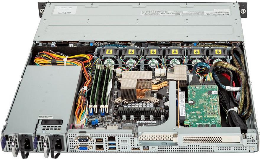 Купить bluechip SERVERline R31306a - Server - Rack-Montage - 1U - 1-Weg - 1 x Xeon E E-2324G / 3,1 GHz - RAM 16GB - SATA - Hot-Swap 6,4 cm, 8,9 cm (2.5", 3.5") Schacht/Schächte - SSD 2 x 480GB - DVD-Writer - AST2600 - GigE - ke (850428) в магазине wardena.ru