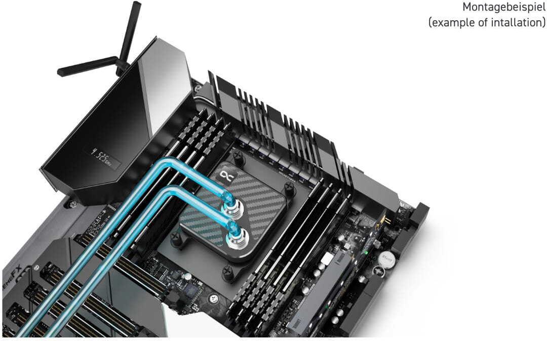Купить Alphacool Core 1 CPU-Kuehler - Carbon (13770) в магазине wardena.ru