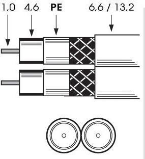 Купить Preisner SK2000/2plus 100m Weiß Koaxialkabel (SK2000/2plus) в магазине wardena.ru