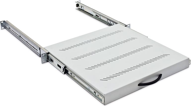 Купить 19" Fachboden ausziehbar, 1HE, 550mm, 45kg, Triton RAB-UP-X20-A1, mit Teleskopschienen, schwarz (RAB-UP-X20-A1) в магазине wardena.ru