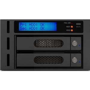 Купить RaidSonic RAIDON iR2622 - Internes RAID-Gehäuse mit Datenanzeige, Netzanzeige, Tastensperre, LCD-Anzeige, hotswapfähiger Wechselrahmen, Überhitzungsalarm, HDD-Ausfallanzeige, 6 x 6cm Lüfter - 6,4 cm/8,9 cm gemeinsam genu (IR2622) в магазине wardena.ru
