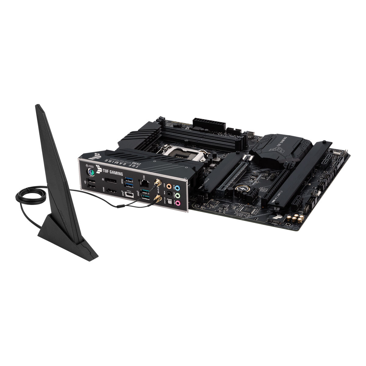 Купить ASUS TUF GAMING Z590-PLUS WIFI - Motherboard - ATX - LGA1200-Sockel - Z590 Chipsatz - USB-C Gen1, USB 3.2 Gen 1, USB 3.2 Gen 2, USB-C Gen 2x2 - 2.5 Gigabit LAN, Wi-Fi, Bluetooth - Onboard-Grafik (CPU erforderlich) - HD A (90MB16C0-M0EAY0) в магазине wardena.ru