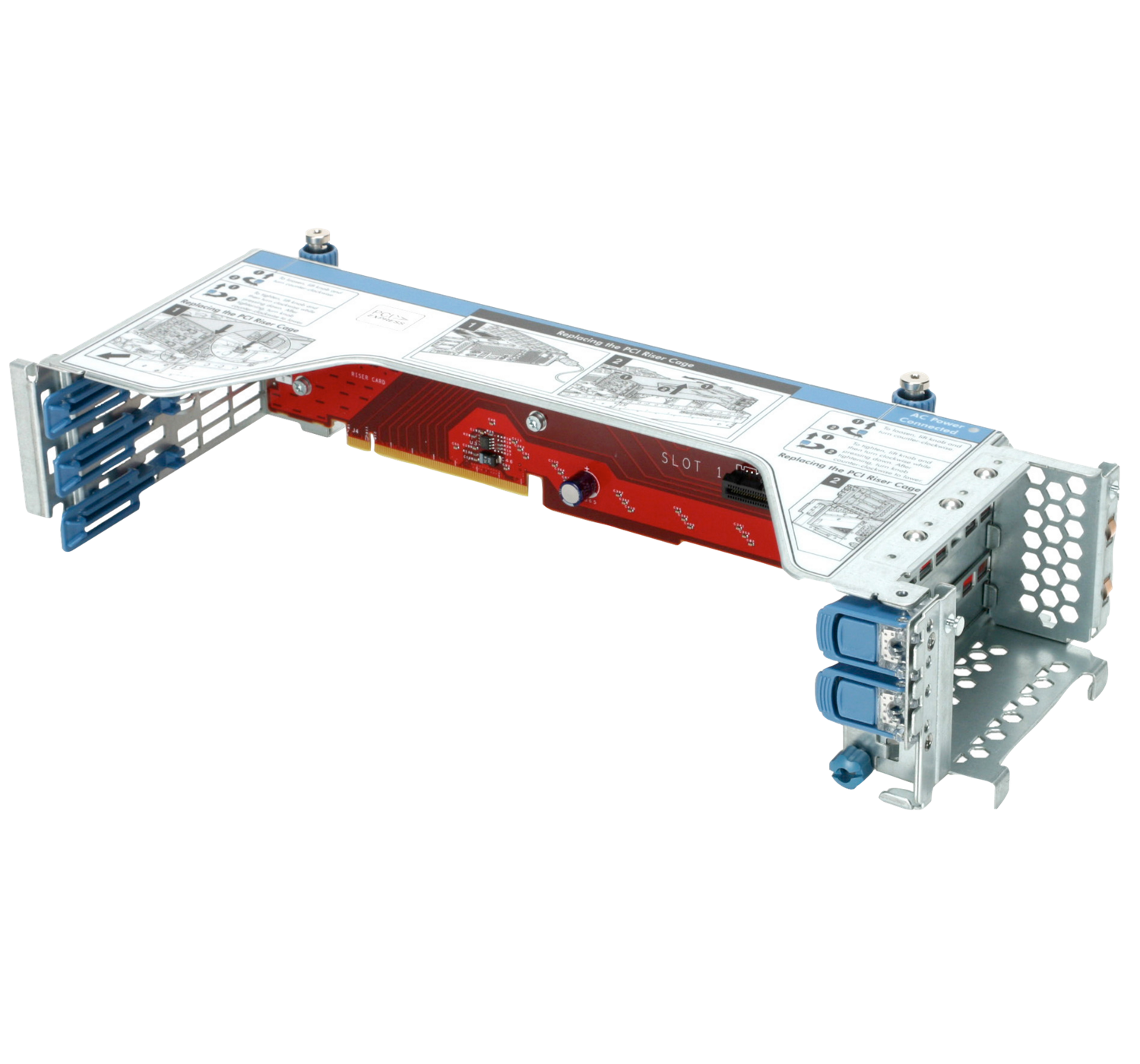 Купить HPE x8x16 FLOM Riser Kit - Riser Card - für ProLiant DL20 Gen10 (P06667-B21) в магазине wardena.ru