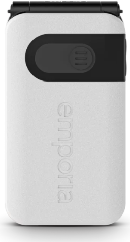 Купить Emporia SIMPLICITYglam.4G 7,11 cm (2.8" ) 106 g Schwarz - Weiß Seniorentelefon (V227-4g_001) в магазине wardena.ru