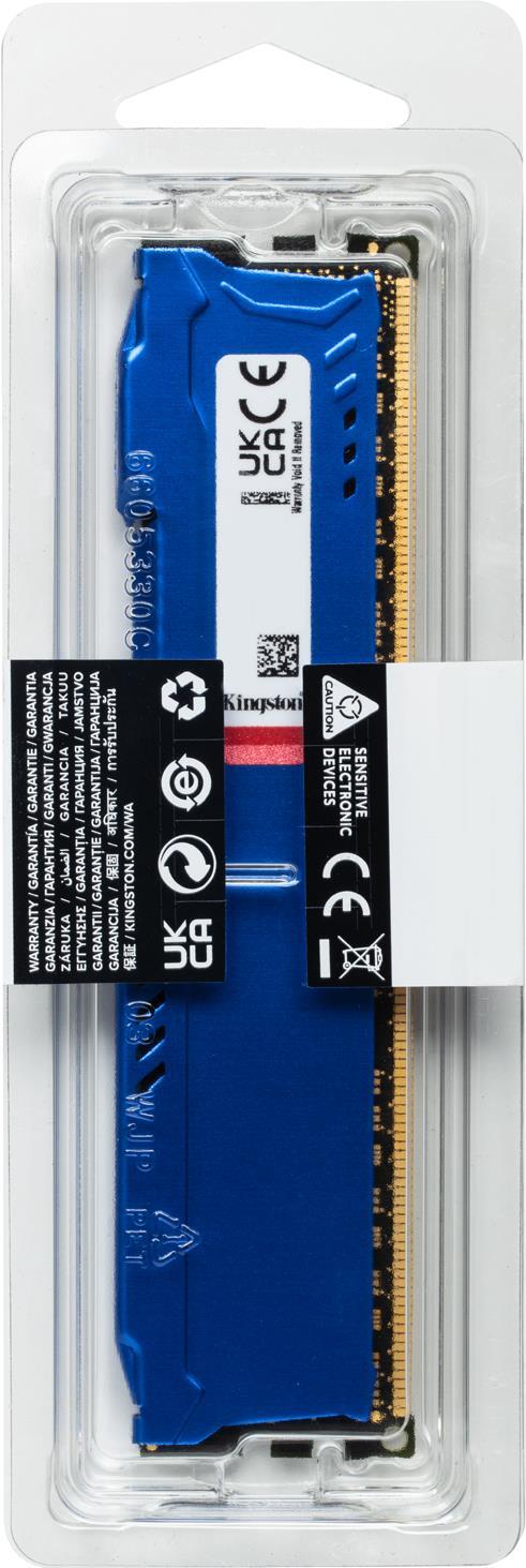 Купить Kingston Technology FURY Beast Speichermodul 8 GB 1 x 8 GB DDR3 1866 MHz (KF318C10B/8) в магазине wardena.ru