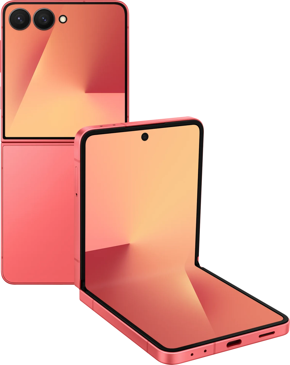 Купить Samsung Galaxy Z Flip7 256GB Coralred 17,41cm (6,9") OLED Display, Android 16, Dual-Kamera, Faltbar [Energieklasse B] (SM-F766BZRGEUB) в магазине wardena.ru