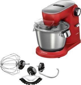 Купить Bosch MUM9A66R00 Küchenmaschine 5,5 l Rot - Silber 1600 W (MUM9A66R00) в магазине wardena.ru