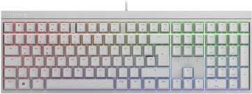 Купить CHERRY MX 2.0S - Tastatur - Hintergrundbeleuchtung - USB - QWERTZ - Deutsch - Tastenschalter: CHERRY MX Silent Red - weiß (G80-3821LWADE-0) в магазине wardena.ru