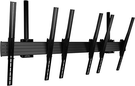 Купить CHIEF - 3x1 Portrait Videowall Deckenhalterungssystem (42-50"), Mikrojustierbar, Breite x 100 bis 400, 56,7Kg á Display, schwarz - Deckenplatte sowie Säule müssen separat bestellt werden (LCM3X1UP) в магазине wardena.ru