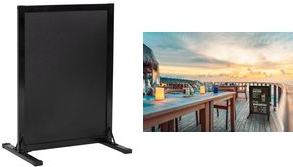 Купить Securit Kundenstopper WOODY PAVEMENT STAND, 560 x 780 mm schwarze Kreideoberfläche, mit Kreidemarkern beschreibbar, - 1 Stück (SBST-BL-120) в магазине wardena.ru