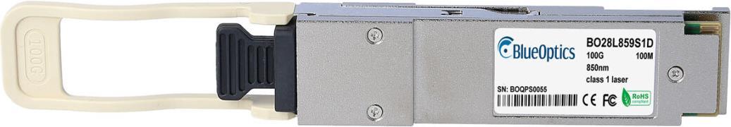Купить Kompatibler Supermirco AOM-100GBE-SR4-FT BlueOptics BO28L859S1D QSFP28 Transceiver, MPO/MTP, 100GBASE-SR4, Multimode Fiber, 4x850nm, 100 Meter, 0°C/+70°C, DDM (AOM-100GBE-SR4-FT-BO) в магазине wardena.ru