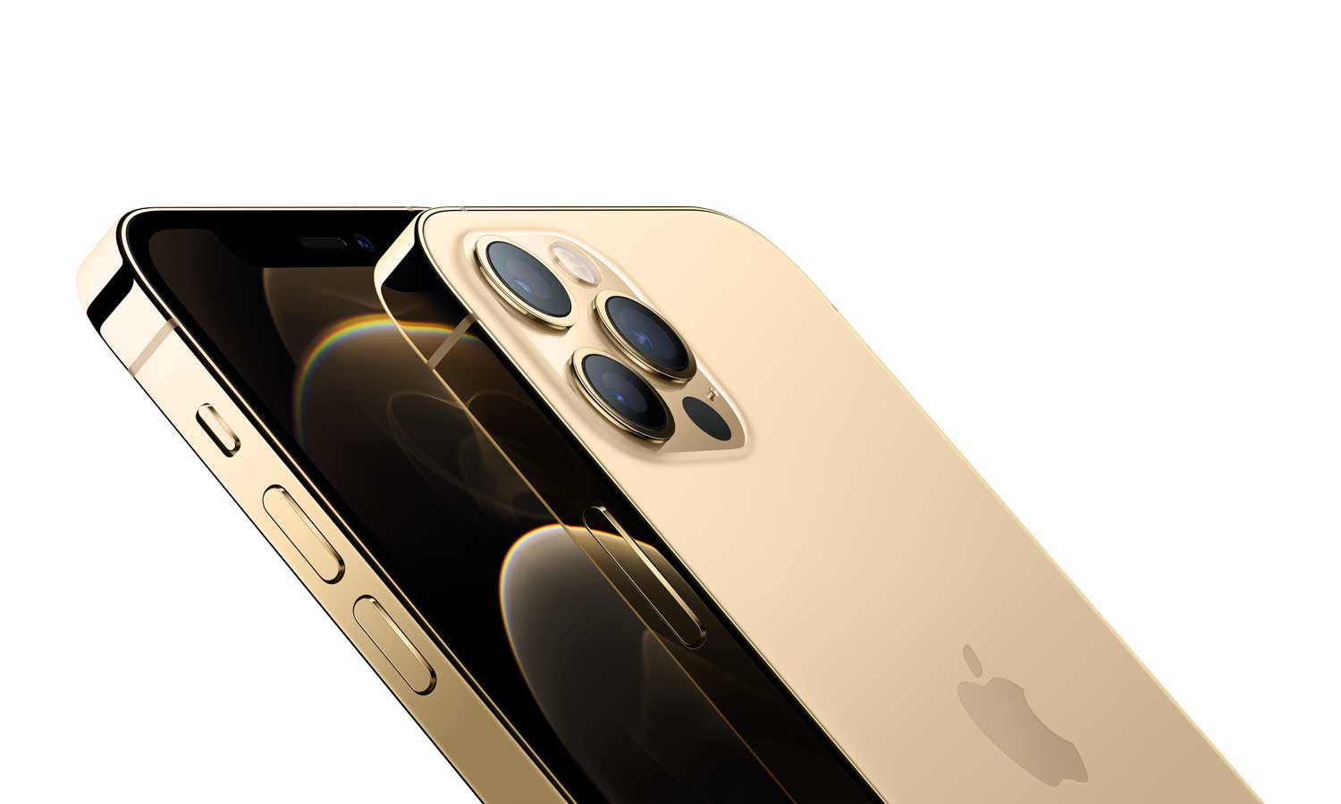 Купить Apple iPhone 12 Pro - 5G Smartphone - Dual-SIM / Internal Memory 512 GB - OLED-Display - 6.1" - 2532 x 1170 Pixel - Triple-Kamera 12 MP, 12 MP, 12 MP - front camera 12 MP - Gold (MGMW3ZD/A) в магазине wardena.ru