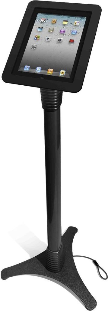 Купить Compulocks iPad Secure Executive Enclosure with Adjutsable Floor Stand Kiosk Black. - Aufstellung für Tablett - Metall, Aluminium, Gusseisen - Schwarz - stehend - für Apple iPad (3. Generation); iPad 2; iPad Air; iPad Ai (147B213EXENB) в магазине wardena.ru
