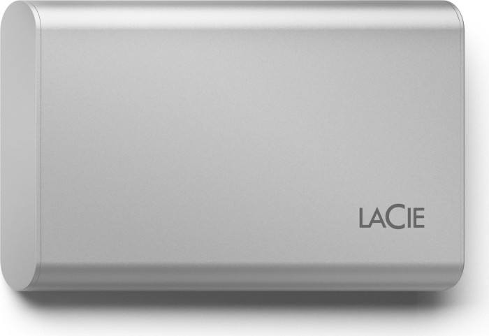 Купить LaCie Portable SSD STKS2000400 - SSD - 2 TB - extern (tragbar) - USB (USB-C Steckverbinder) - Moon Silver - mit Seagate Rescue Data Recovery в магазине wardena.ru