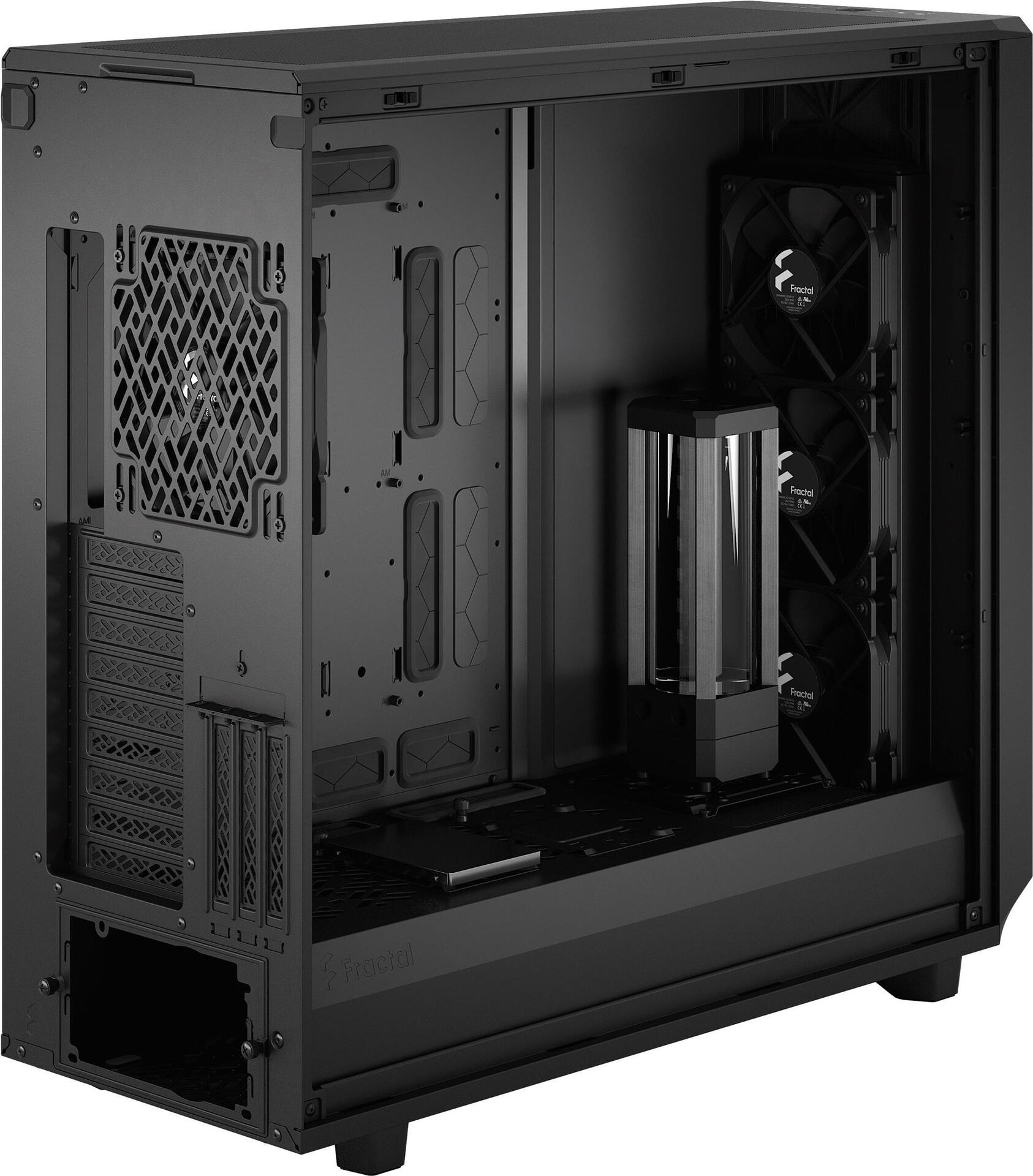 Купить Fractal Design Meshify 2 XL - Tower - verbessertes, erweitertes ATX - Seitenteil mit Fenster (gehärtetes Glas) - keine Spannungsversorgung (ATX) - Schwarz - USB/Audio (FD-C-MES2X-02) в магазине wardena.ru