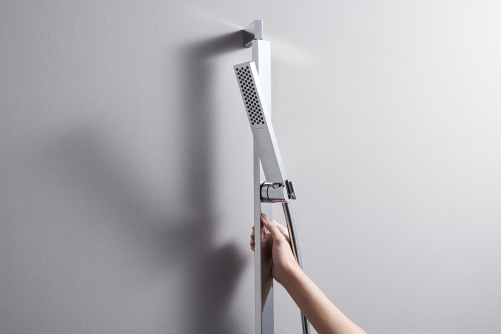 Купить Hansgrohe Pulsify E Ручной душ 1jet Green хром 24321000 в магазине wardena.ru