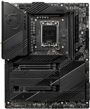 Купить MSI MEG Z690 UNIFY-X - Motherboard - ATX - LGA1700-Sockel - Z690 Chipsatz - USB 3.2 Gen 1, USB 3.2 Gen 2, USB-C Gen 2x2 - Wi-Fi, Bluetooth, 2 x 2.5 Gigabit LAN - HD Audio (8-Kanal) (7D28-002R) в магазине wardena.ru