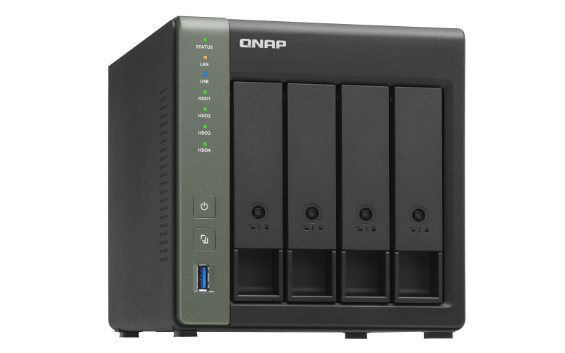 Купить QNAP TS-431KX NAS Tower Eingebauter Ethernet-Anschluss Schwarz AL214 (TS-431KX-2G/24TBVN) в магазине wardena.ru