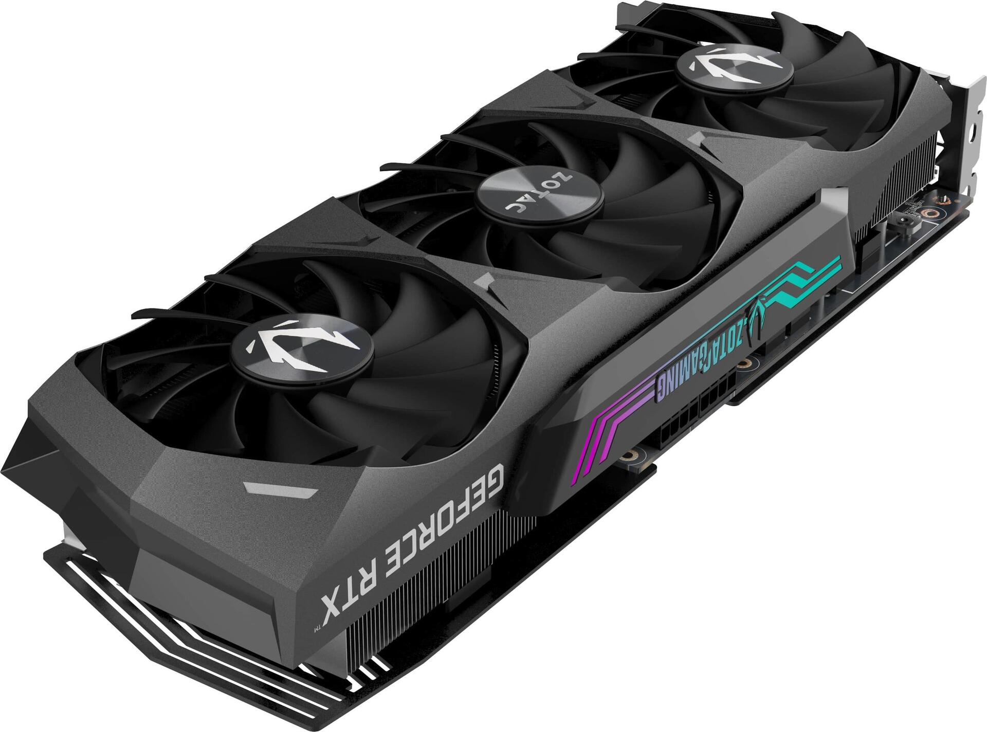 Купить ZOTAC GAMING GEFORCE RTX 3070 Ti Trinity OC 8GB GDDR6X 256bit 1800/19000 HDCP Three DP HDMI Premium Pack (ZT-A30710J-10P) в магазине wardena.ru