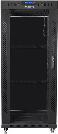 Купить Lanberg FF01-8822-12BL Rack 22U Freistehendes Gestell Schwarz (FF01-8822-12BL) в магазине wardena.ru