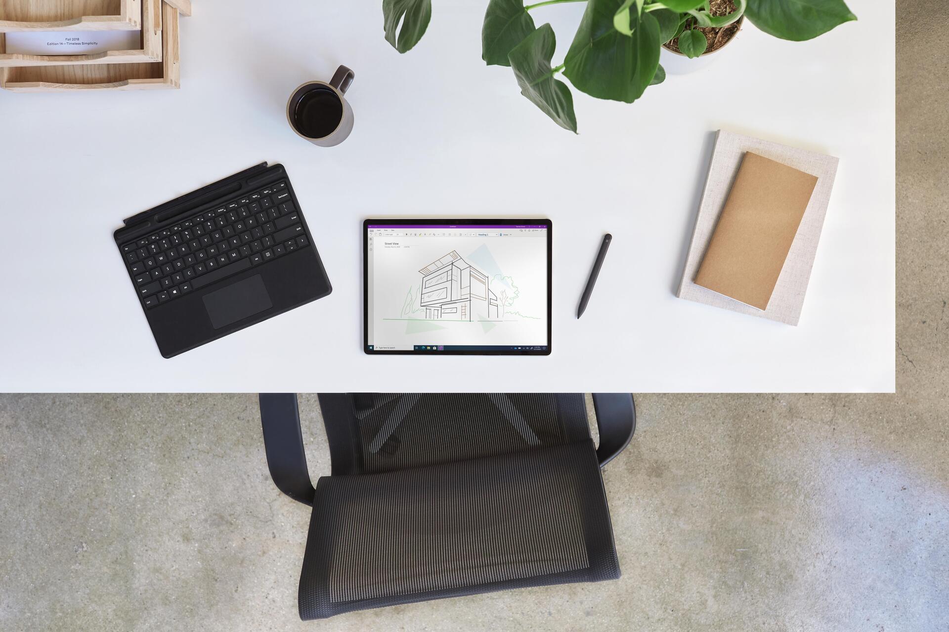 Купить Microsoft Surface Pro Signature Keyboard - Tastatur - mit Touchpad, Beschleunigungsmesser, Surface Slim Pen 2 Ablage- und Ladeschale - AZERTY - Französisch - Schwarz - kommerziell - mit Slim Pen 2 - für Surface Pro 8, Pr (8X8-00004) в магазине wardena.ru
