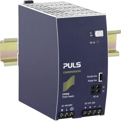 Купить PULS Hutschienen-Netzteil (DIN-Rail) DIMENSION 12 V/DC 30 A 450 W 1 x (CPS20.121) в магазине wardena.ru