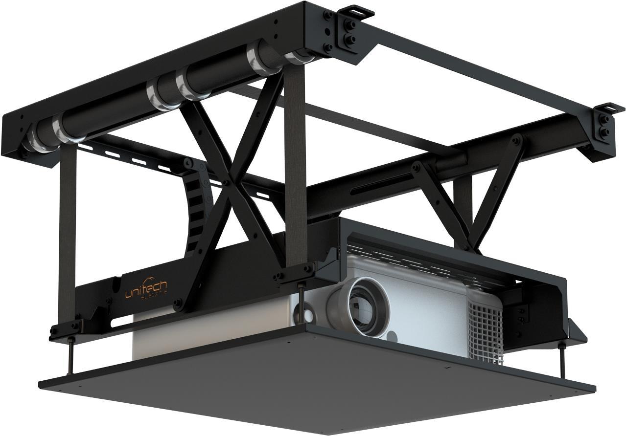 Купить Unitech Systems Projektor-Deckenlift. Abmessungen des Projektors = 530x645mm (BxT). Tragfähigkeit 20kg, Hub 300mm (PLCV6.1) в магазине wardena.ru